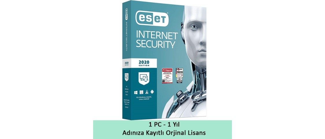  Eset Nod32 Antivirüs İnternet Security 2023 /Aylık